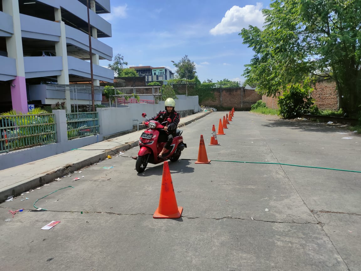 New Honda Stylo 160 Memikat Pengunjung HPMD Malang.